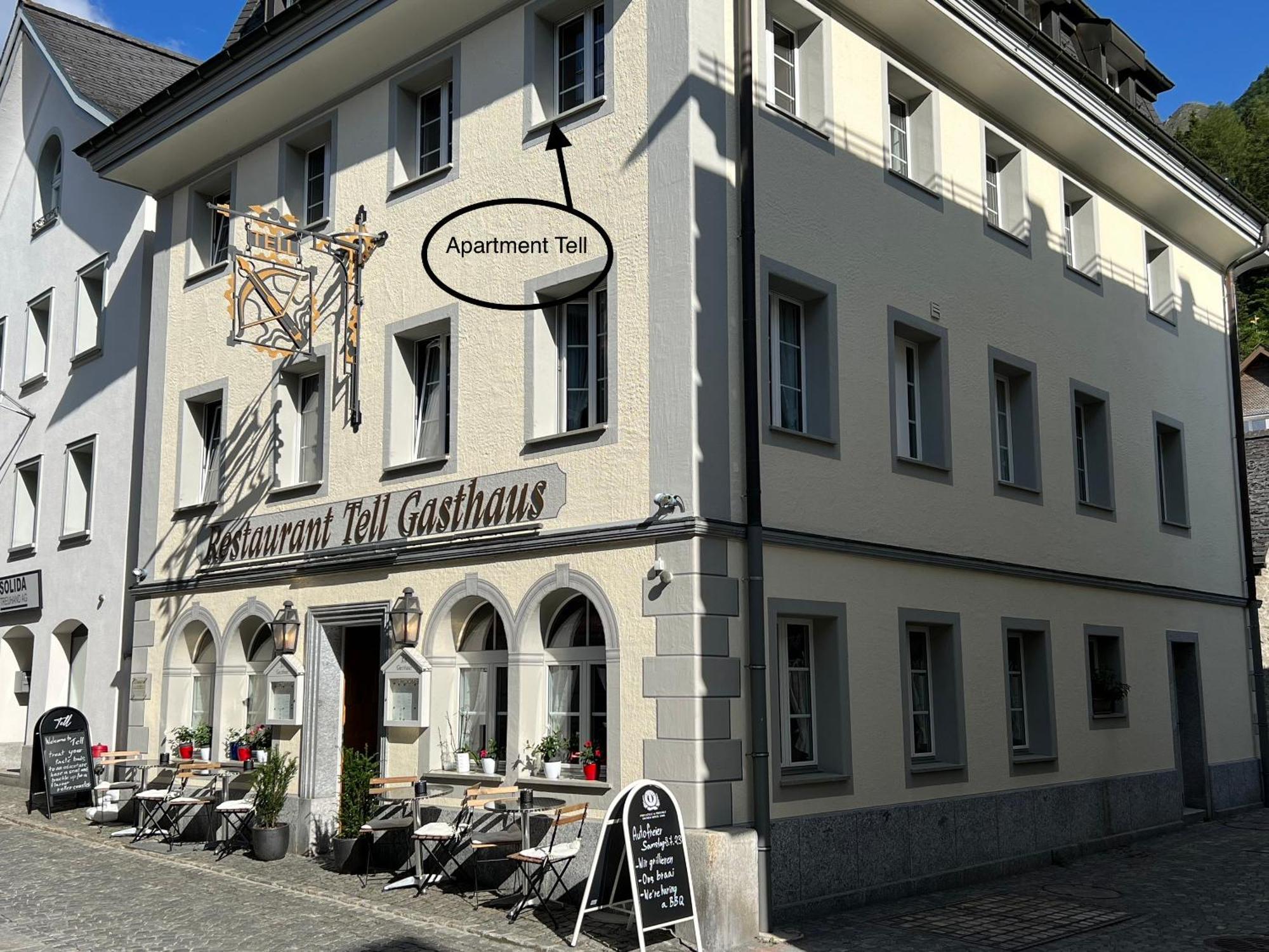 Gasthaus Tell Andermatt Exteriér fotografie